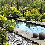 bassin contemporain realise en ardoise